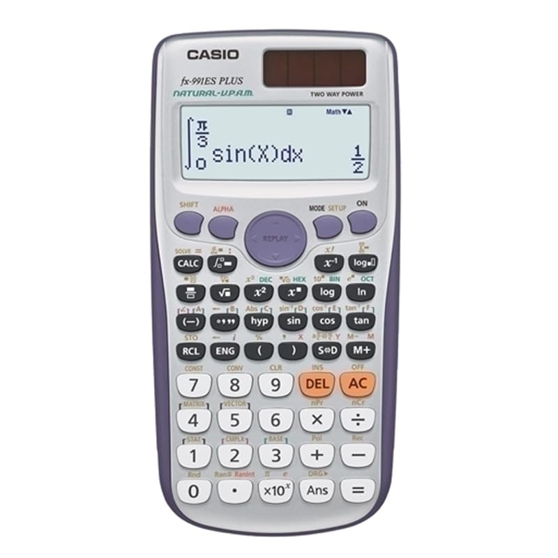 CASIO Scientific Calculator (Model: FX-991ESPLUS) With 417 Functions