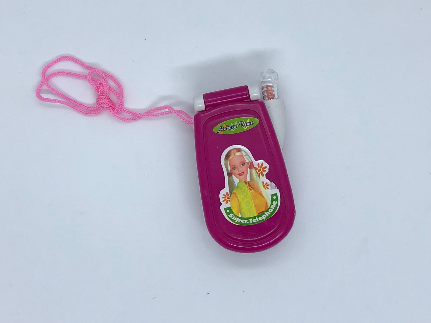 Foldable Fancy Pink Mobile Phone Toy For Baby With 2 Cells | With Different Baby Songs