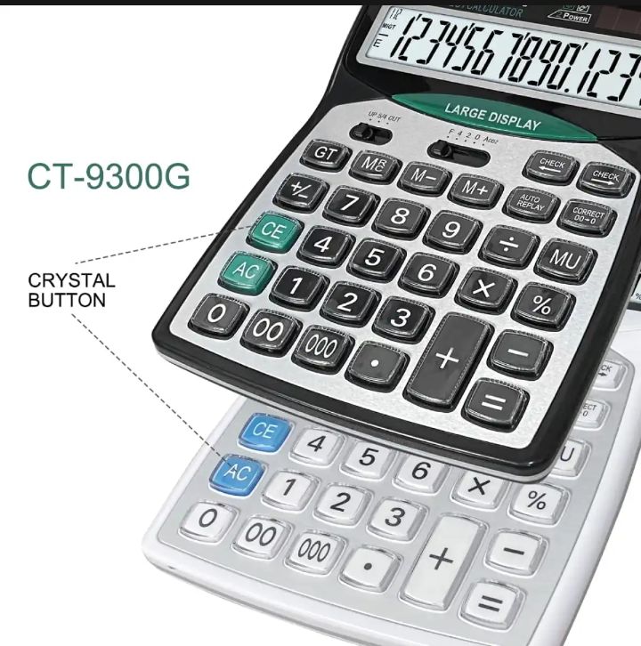 CITIZEN CT 9300-G Calculator With Crystal Buttons | Best Calculator