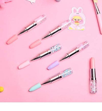 Lipstick's Shape Fancy Ball Point | Gel Ball Point | Best Fancy Ball Point For Girls