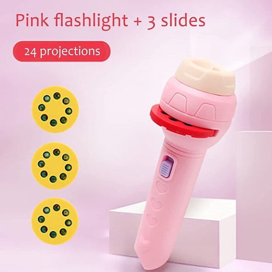 Projector Flashlight With 3 Slides | Best For The Early Education Learning Purpose