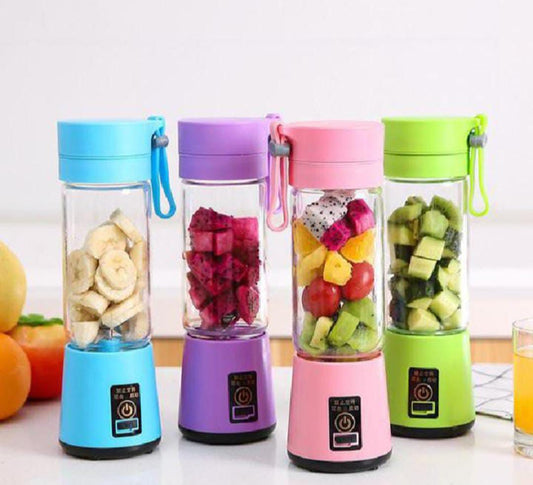 USB Blender 400ml Mini Rechargeable Juice Blender Smoothie Maker Blender Machine