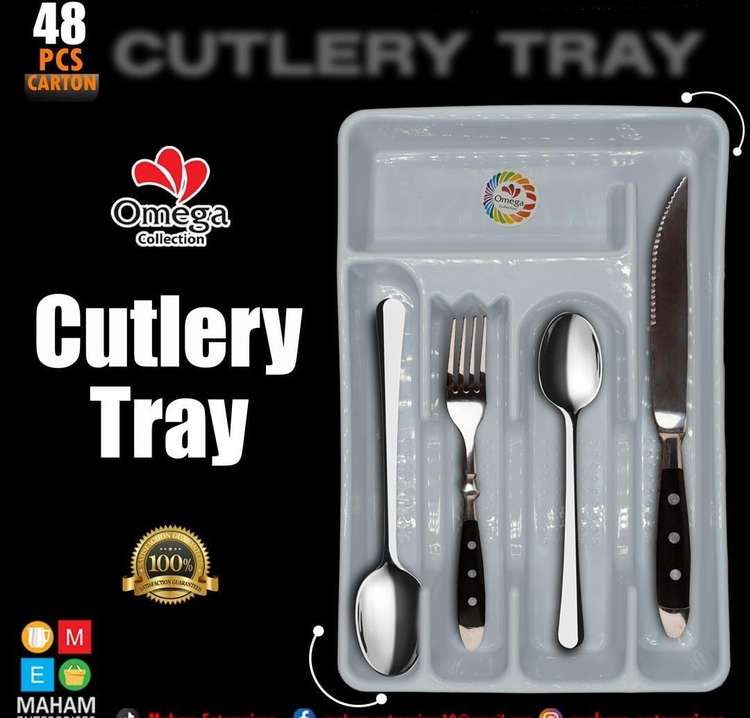 4 Pcs Cutlery Tray Set | Best For Single Person | Best Dinnerware