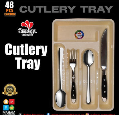 4 Pcs Cutlery Tray Set | Best For Single Person | Best Dinnerware