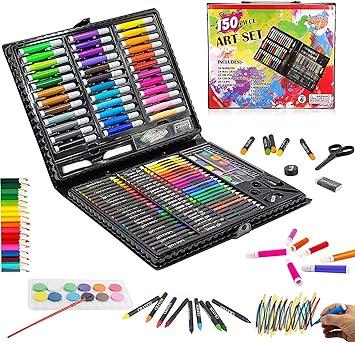 Colouring Kit | 150 Pieces Colour Box Set | Kids Colouring Kit | Multifunctional Colour Box