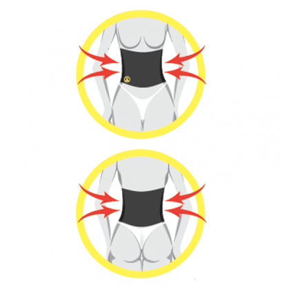 Hot shaper belt different size