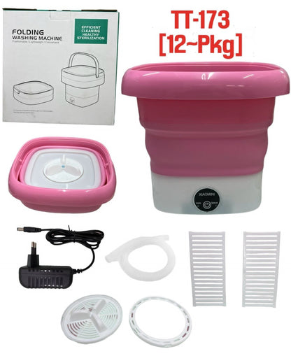 Mini Portable Foldable Washing Machine with Dryer